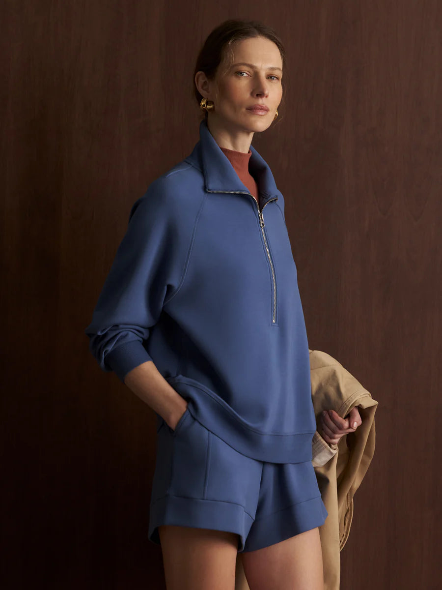 Selene Half Zip Smock