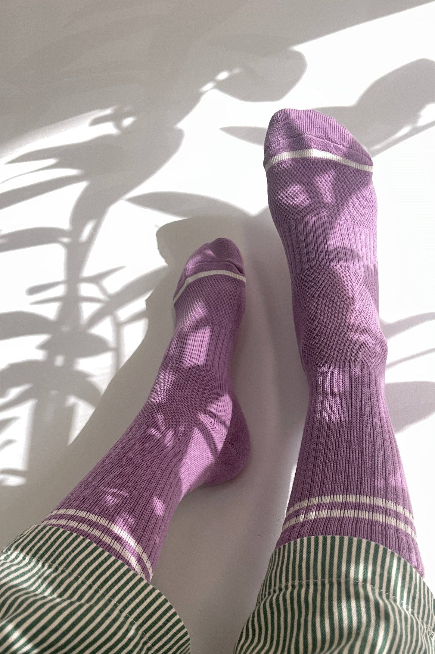 Boyfriend Socks (wholesale): Pastel Sky