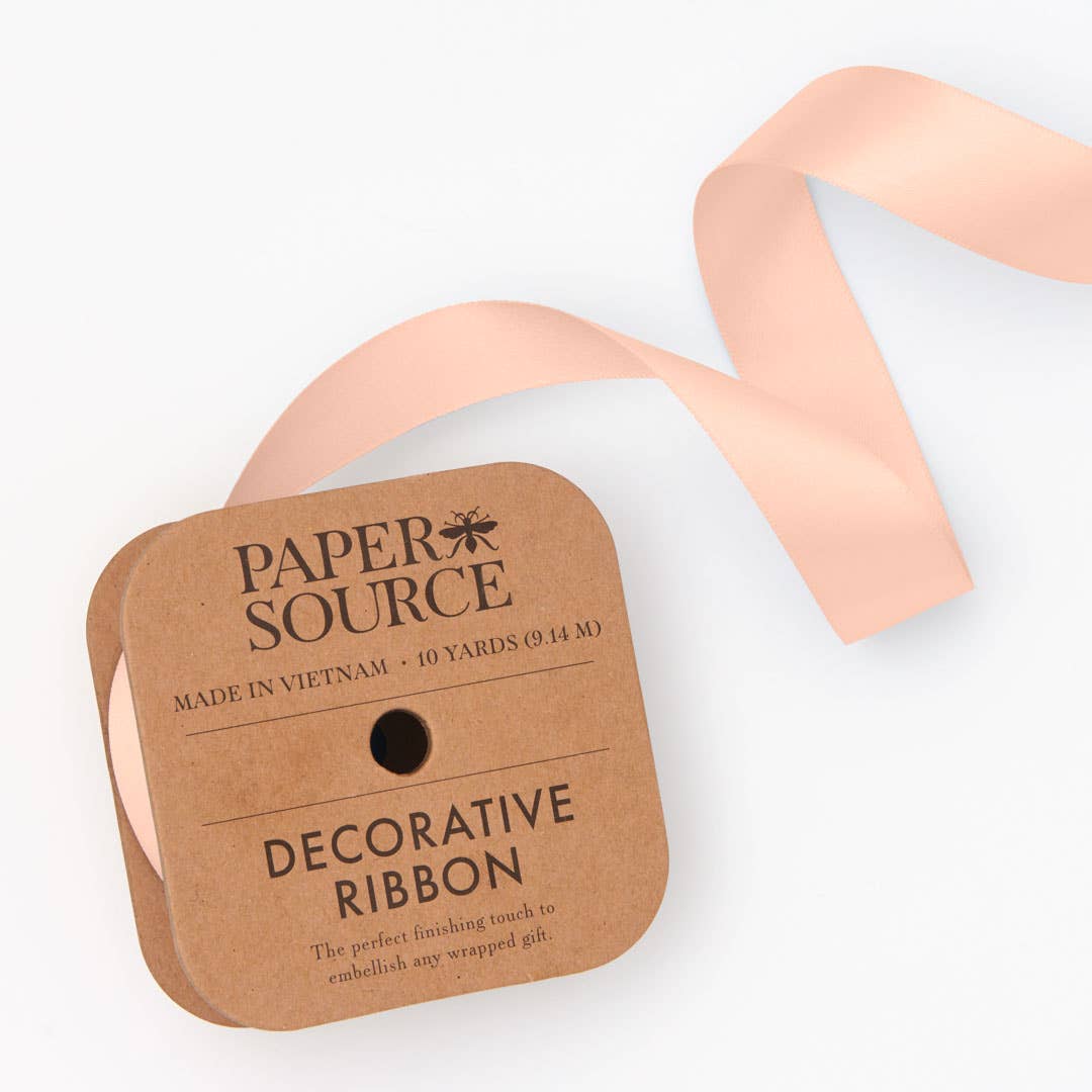 Satin Ribbon 1" Width: Jade