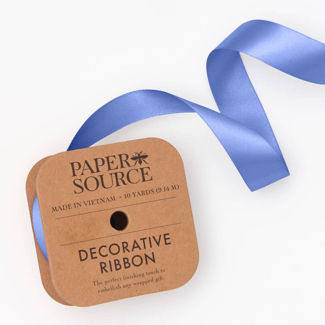 Satin Ribbon 1" Width: Jade