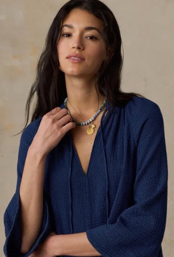 Dune Cotton Gauze Mina Dress