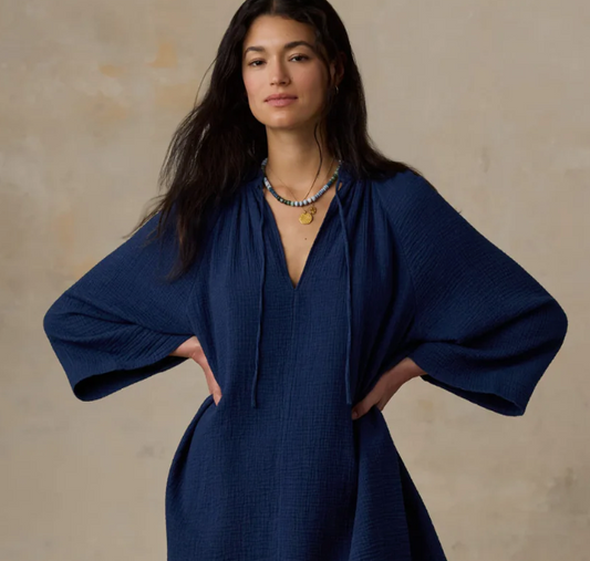 Dune Cotton Gauze Mina Dress