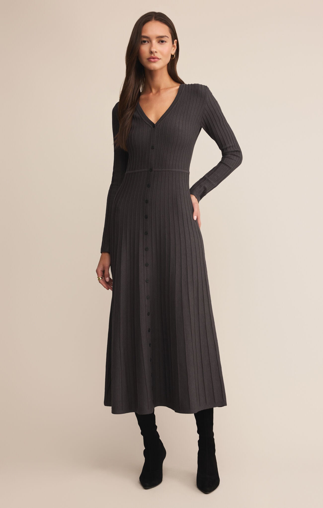 Jasper Midi Sweater Dress