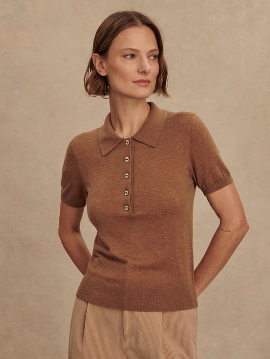 Toni Fine Knit Polo