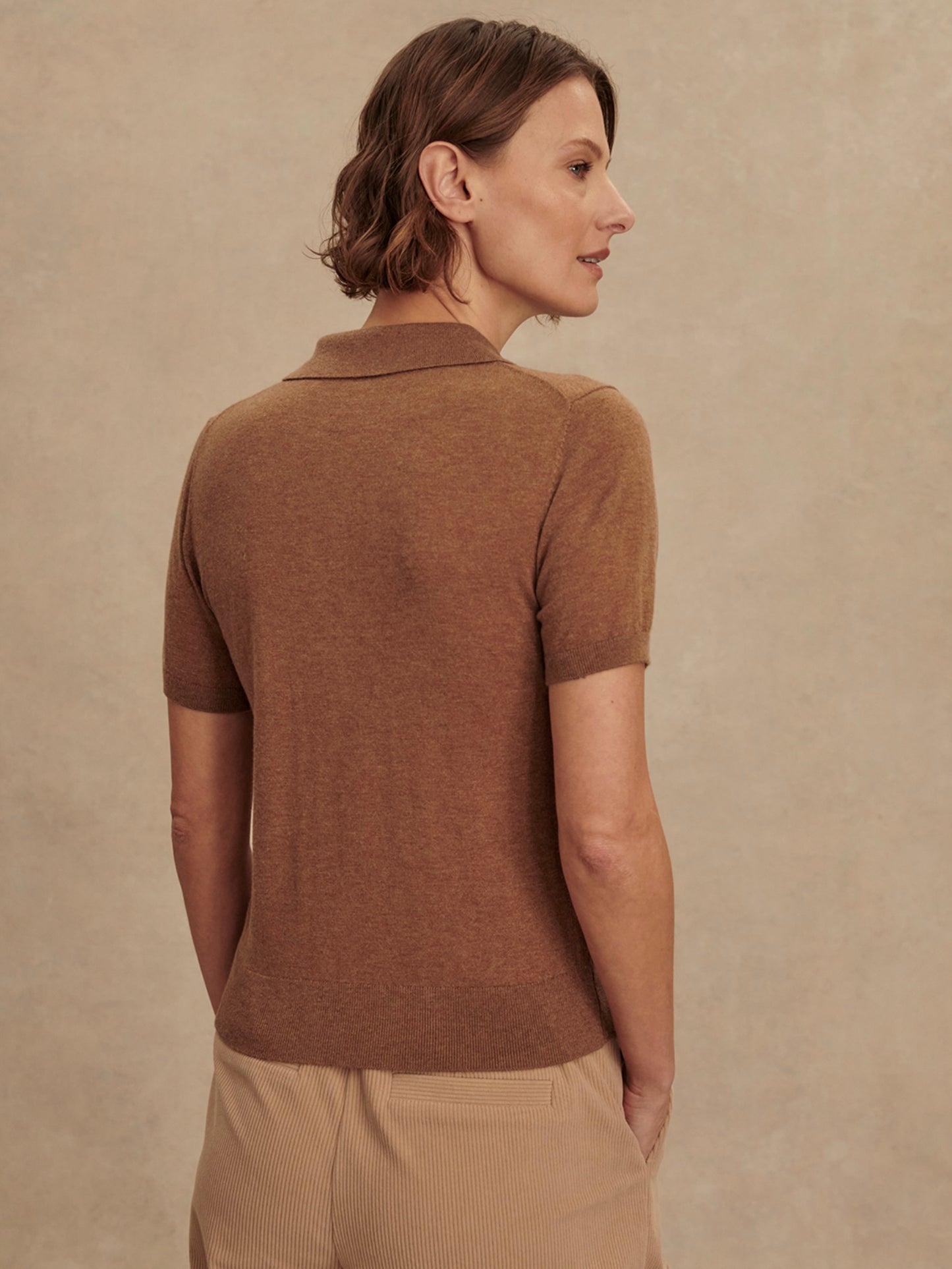 Toni Fine Knit Polo