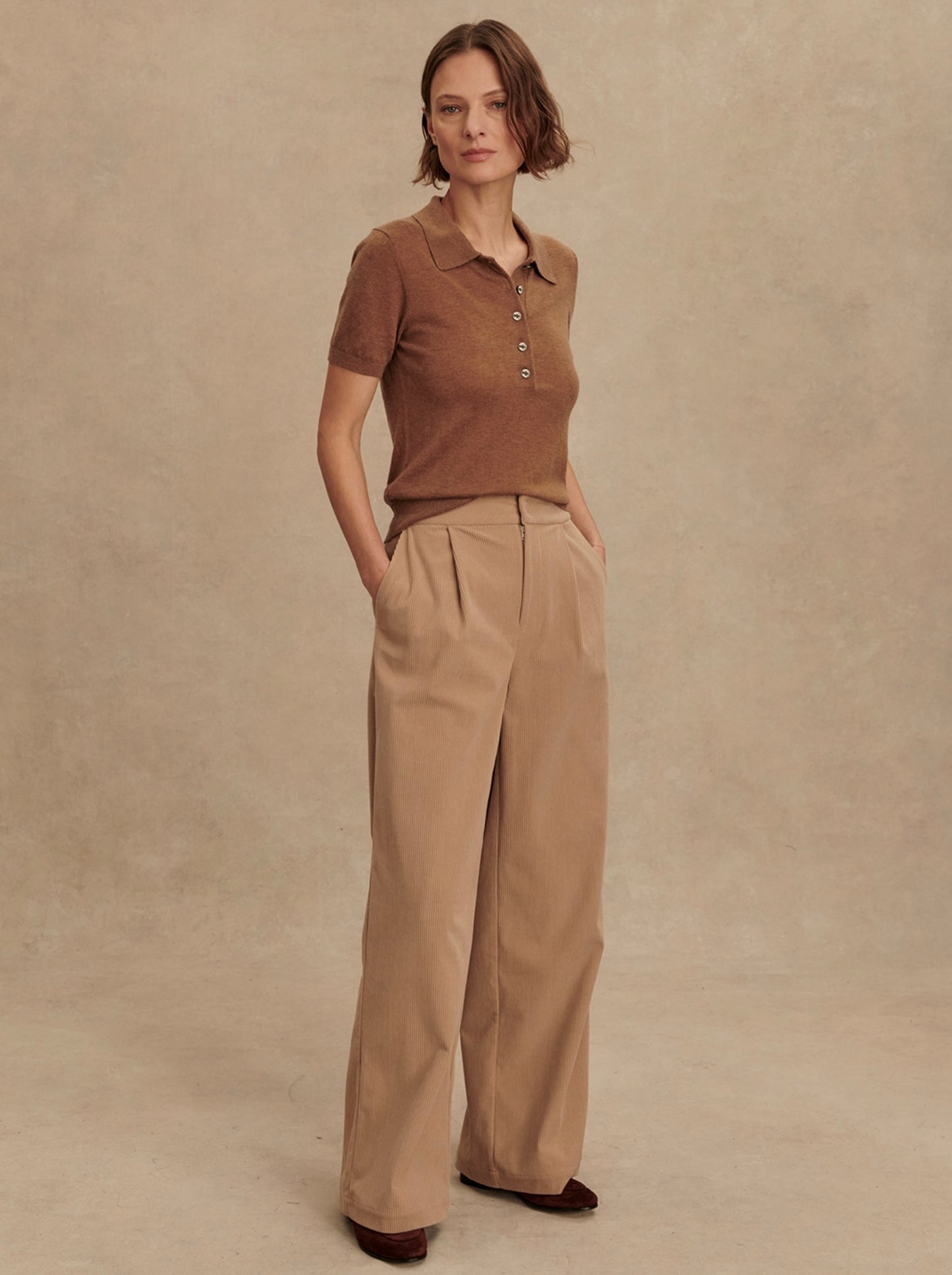 Toni Fine Knit Polo