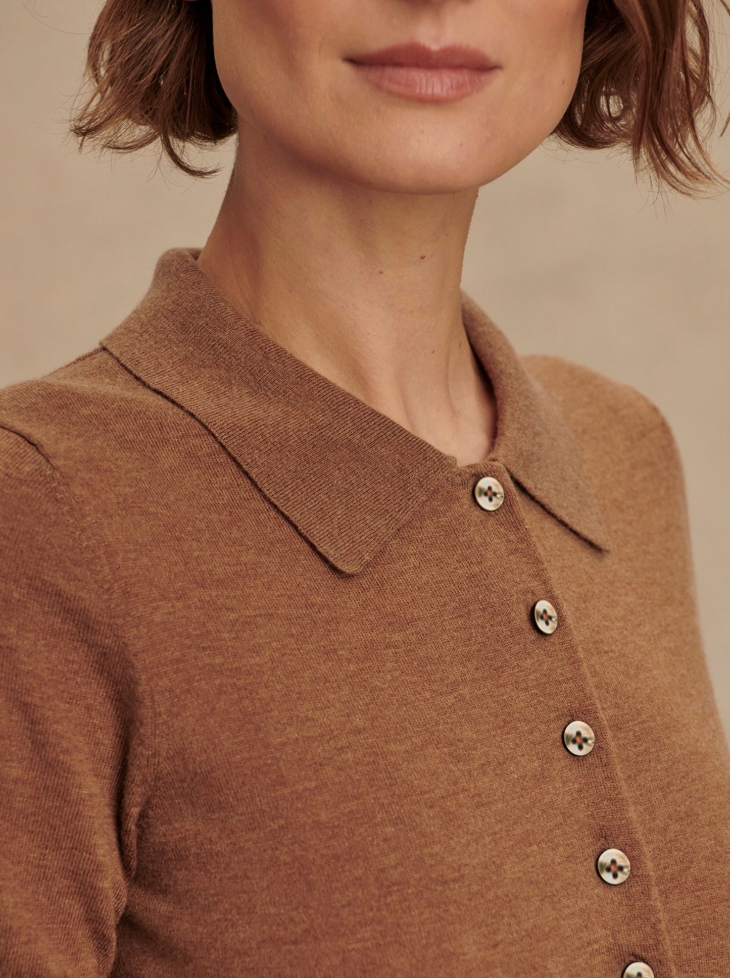 Toni Fine Knit Polo