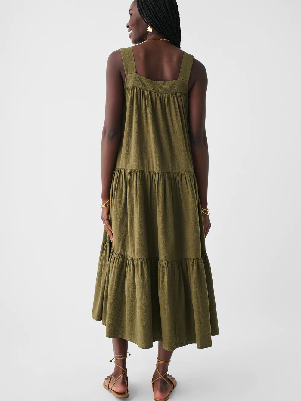 Marina Seersucker Dress