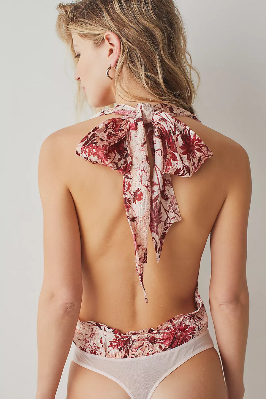 Printed There She Goes Bodysuit