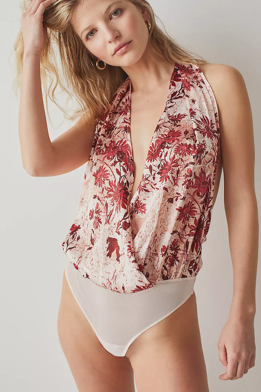Printed There She Goes Bodysuit