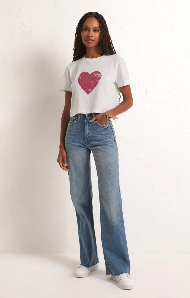 You Are My Heart Cropped Tee