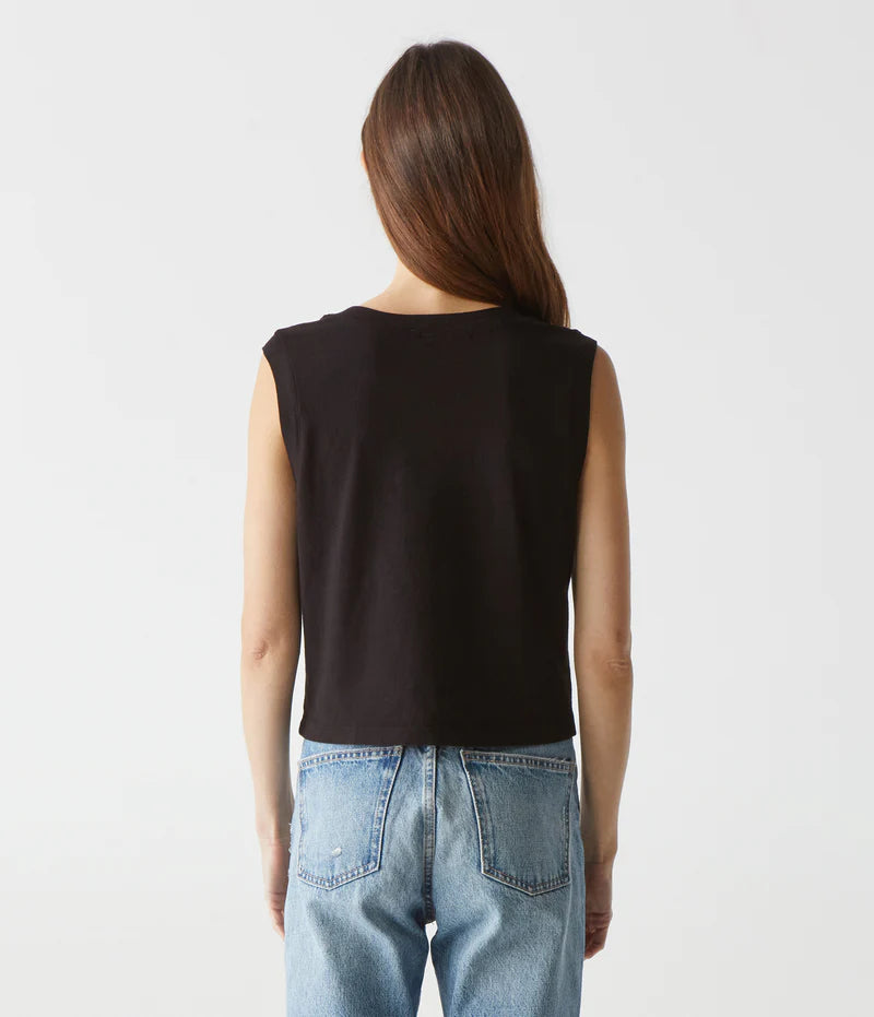 Johnnie Cropped Crew Neck