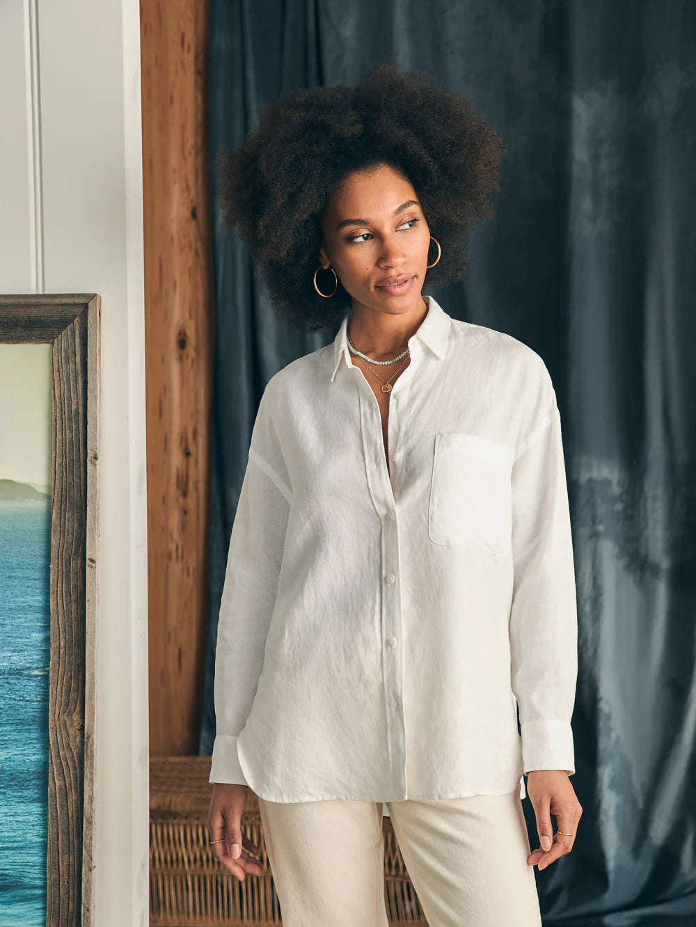 Laguna Linen Relaxed Shirt