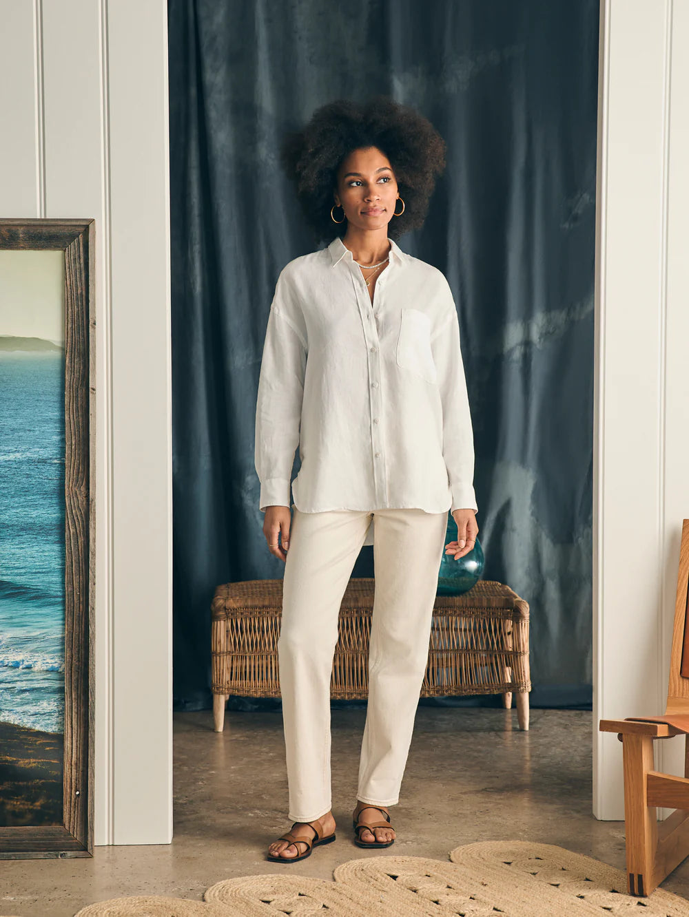 Laguna Linen Relaxed Shirt