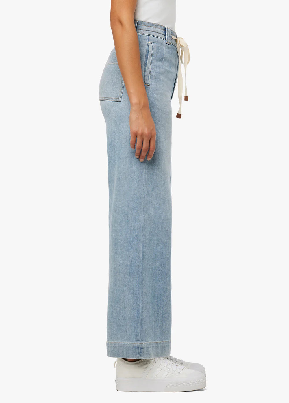 The Addison High Rise Wide Leg Crop