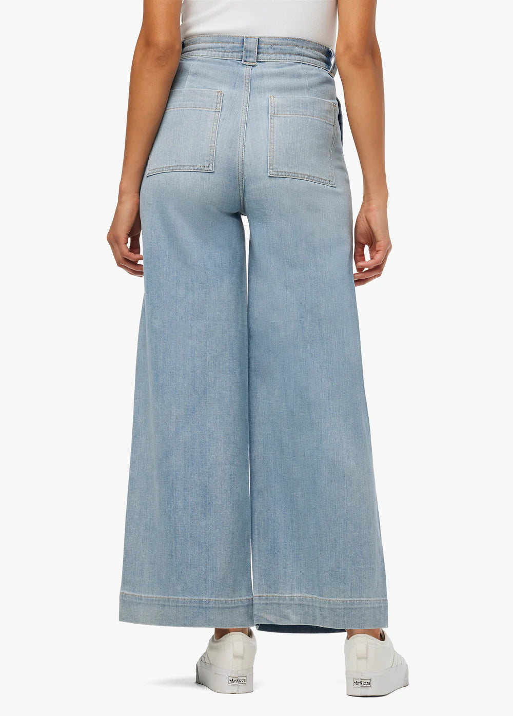 The Addison High Rise Wide Leg Crop