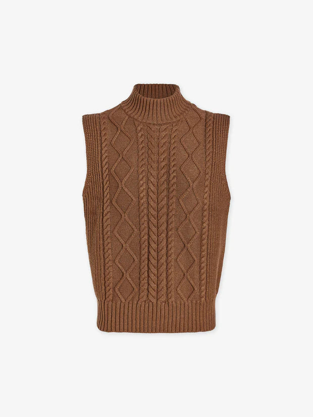 Joilette Roll Neck Vest