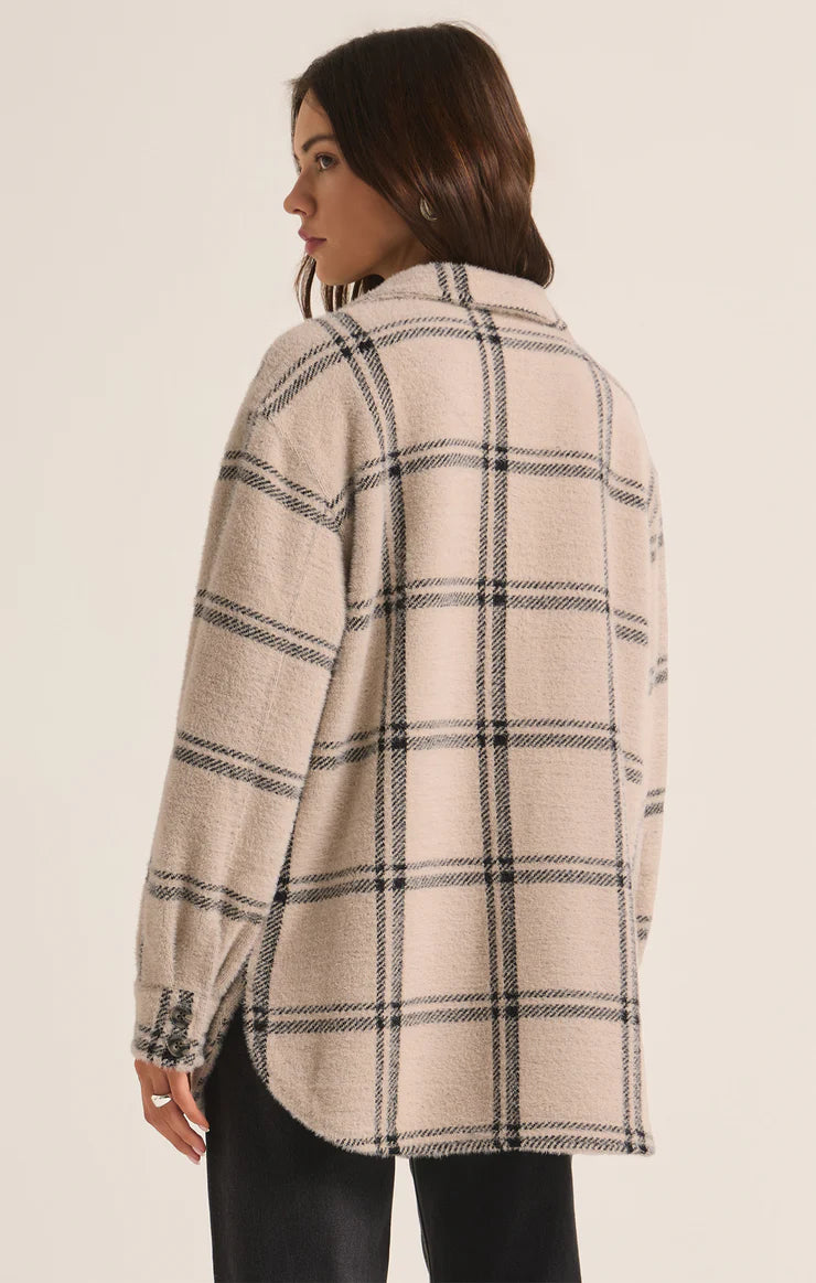 Plaid Trucker Jacket