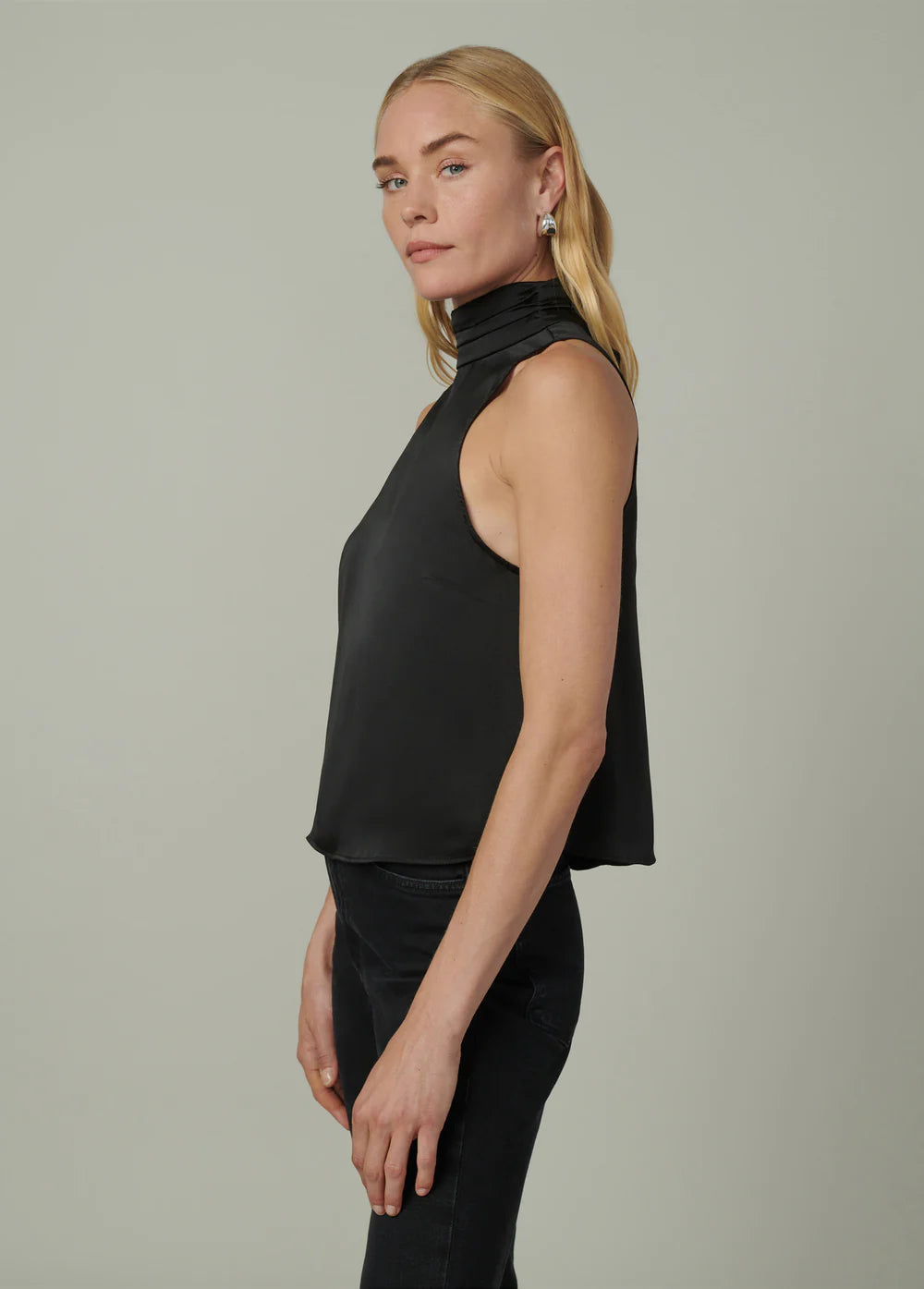 The Sarah High Neck Top
