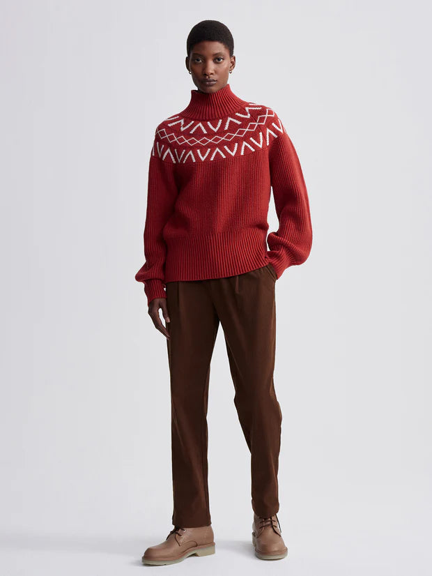 Marcie Fair Isle Yoke Knit