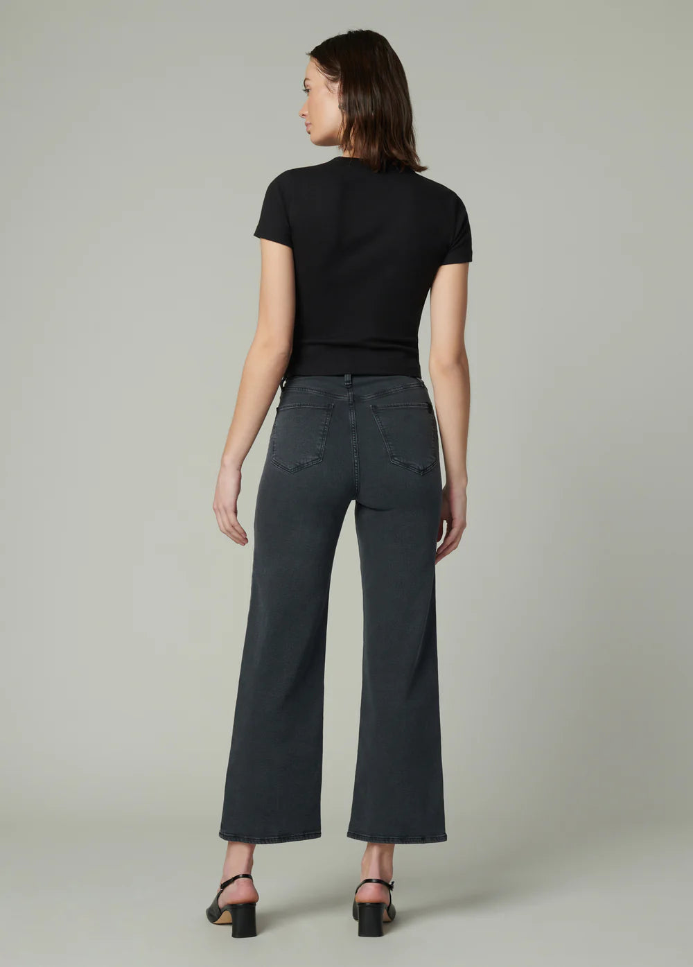 Mia High Rise Wide Leg Ankle