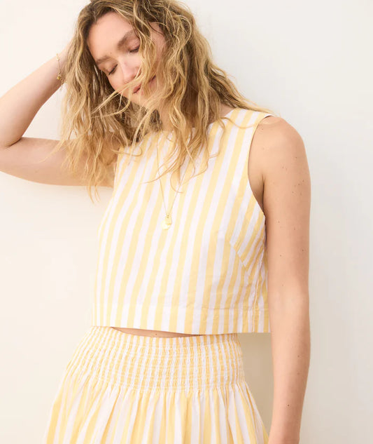 Quinn Poplin Tank