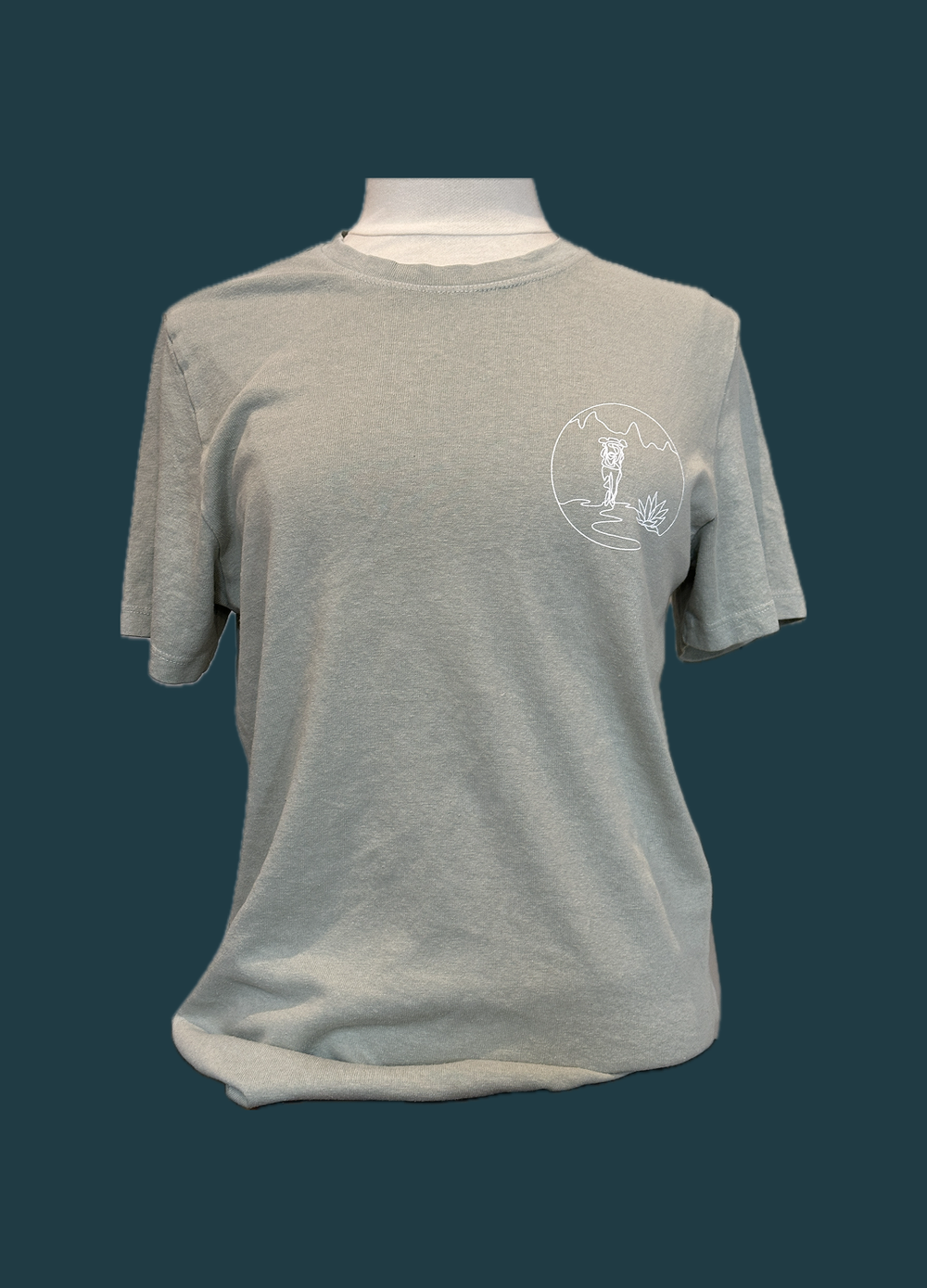 Lotus Surf Hemp Blend Unisex Tee