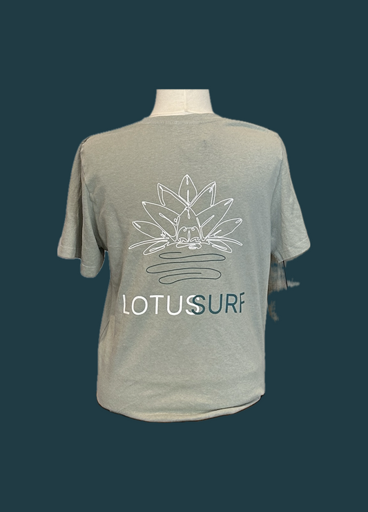 Lotus Surf Hemp Blend Unisex Tee