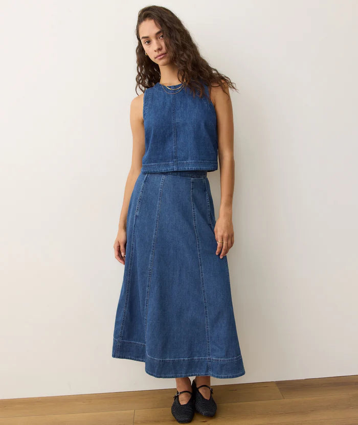 Quinn Denim Tank