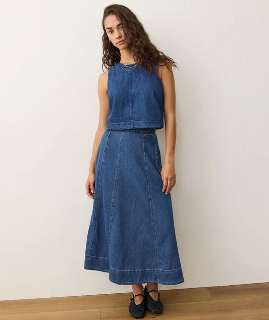 Quinn Denim Tank