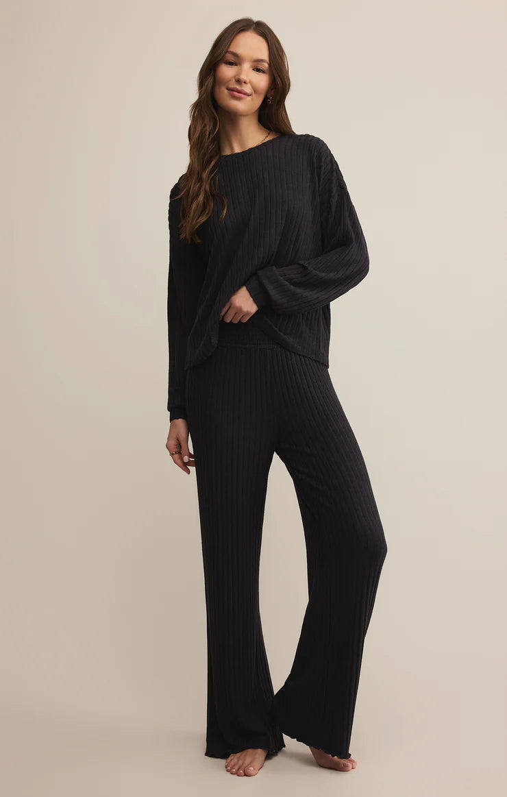 Dawn Smocked Rib Pant