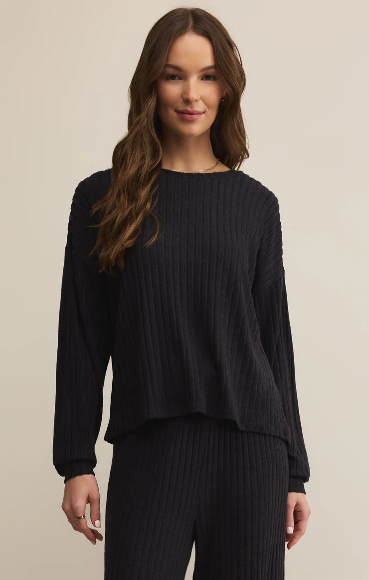 Daydream Rib LS Top