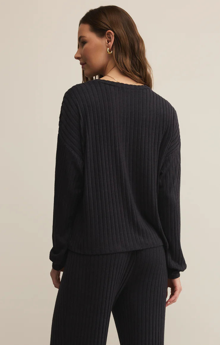 Daydream Rib LS Top