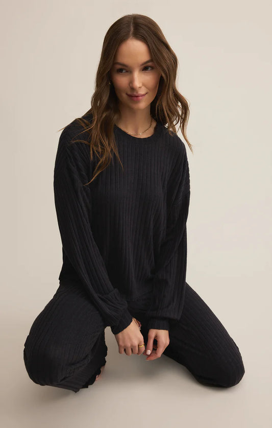 Daydream Rib LS Top