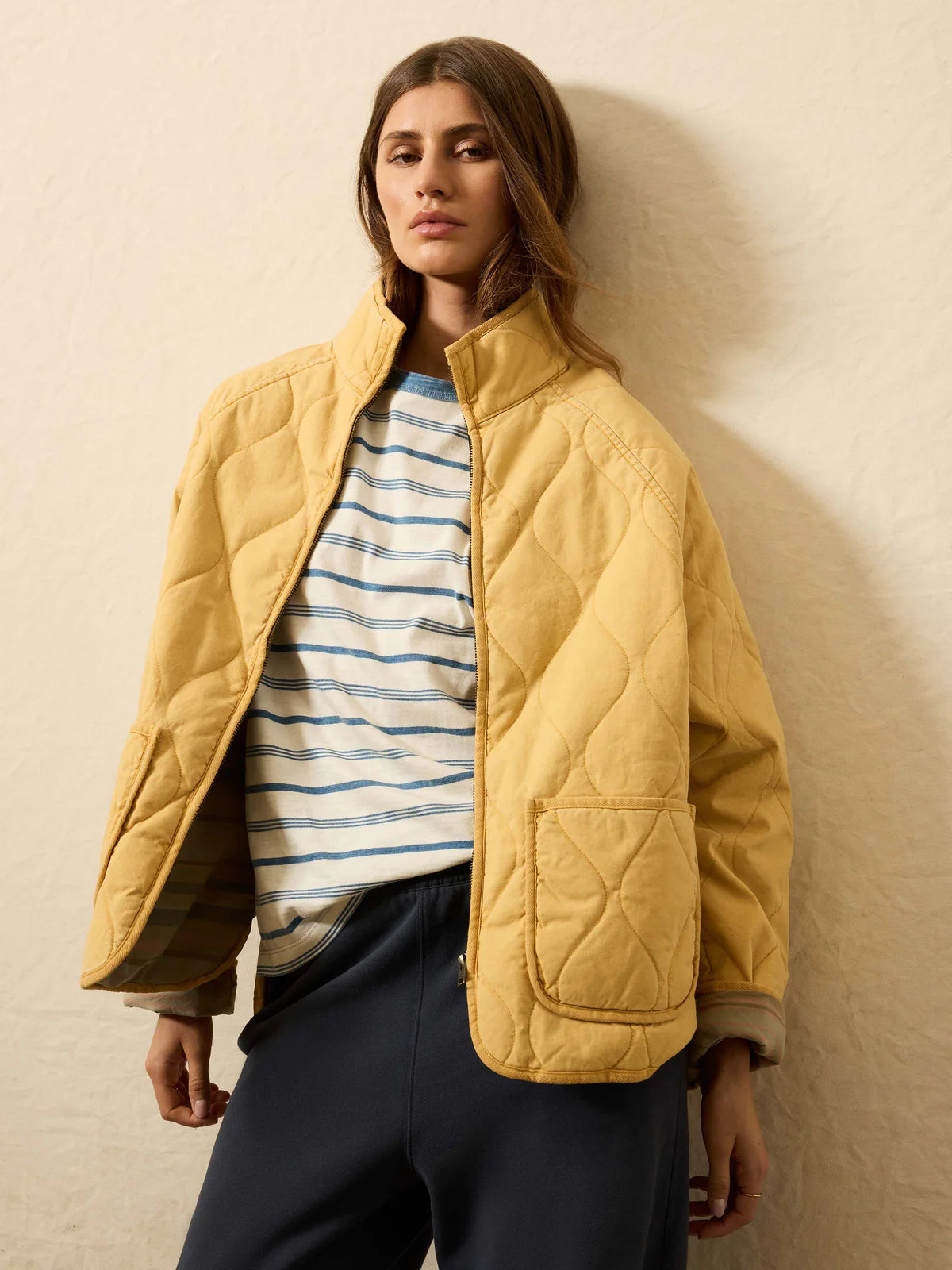 Sunwashed Quilted Jacket