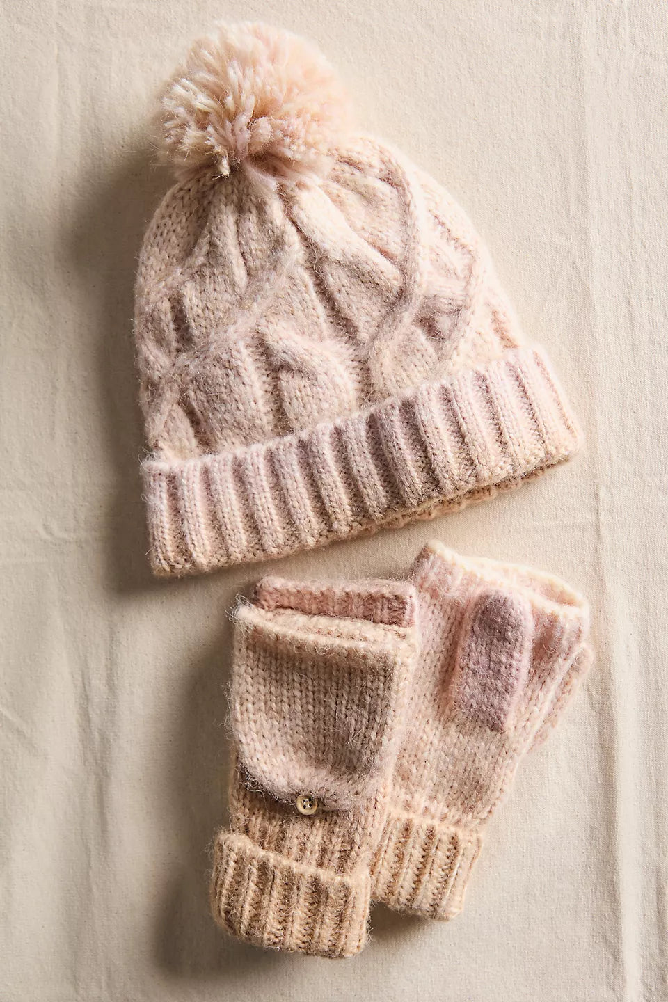 Rainbow Run Hat + Glove Set