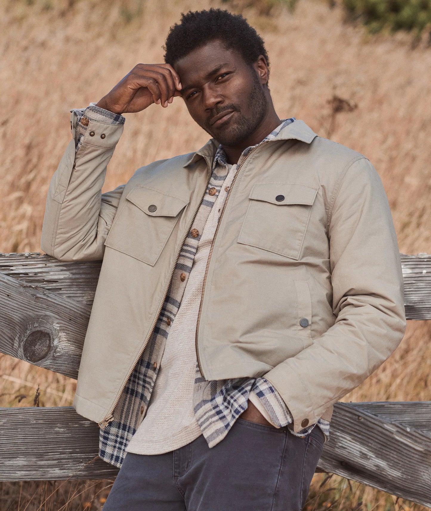 Reynolds Dry Wax Trucker Jacket
