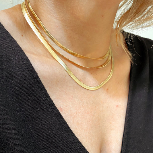 14” Herringbone Choker