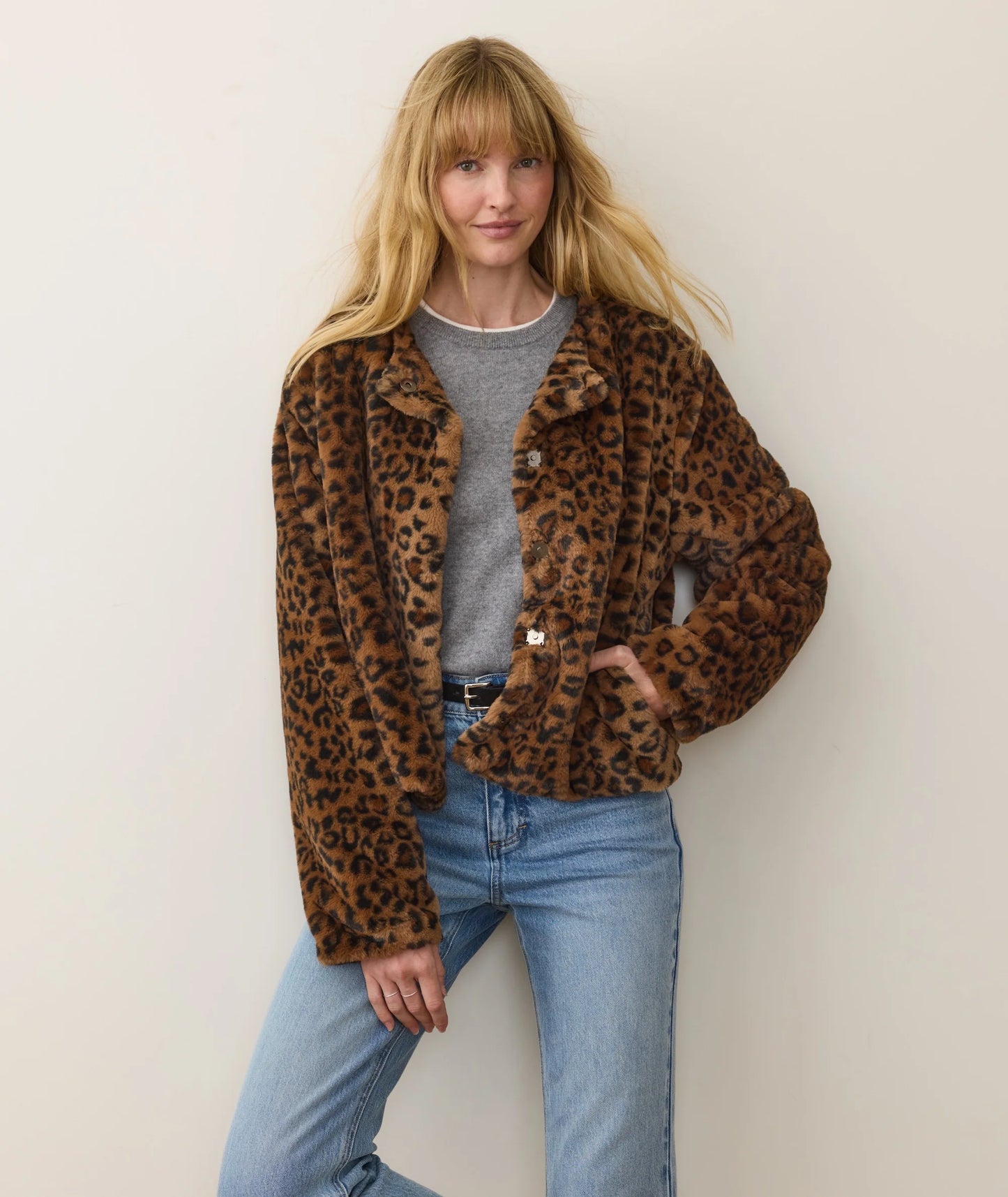 Tessa Leopard Jacket