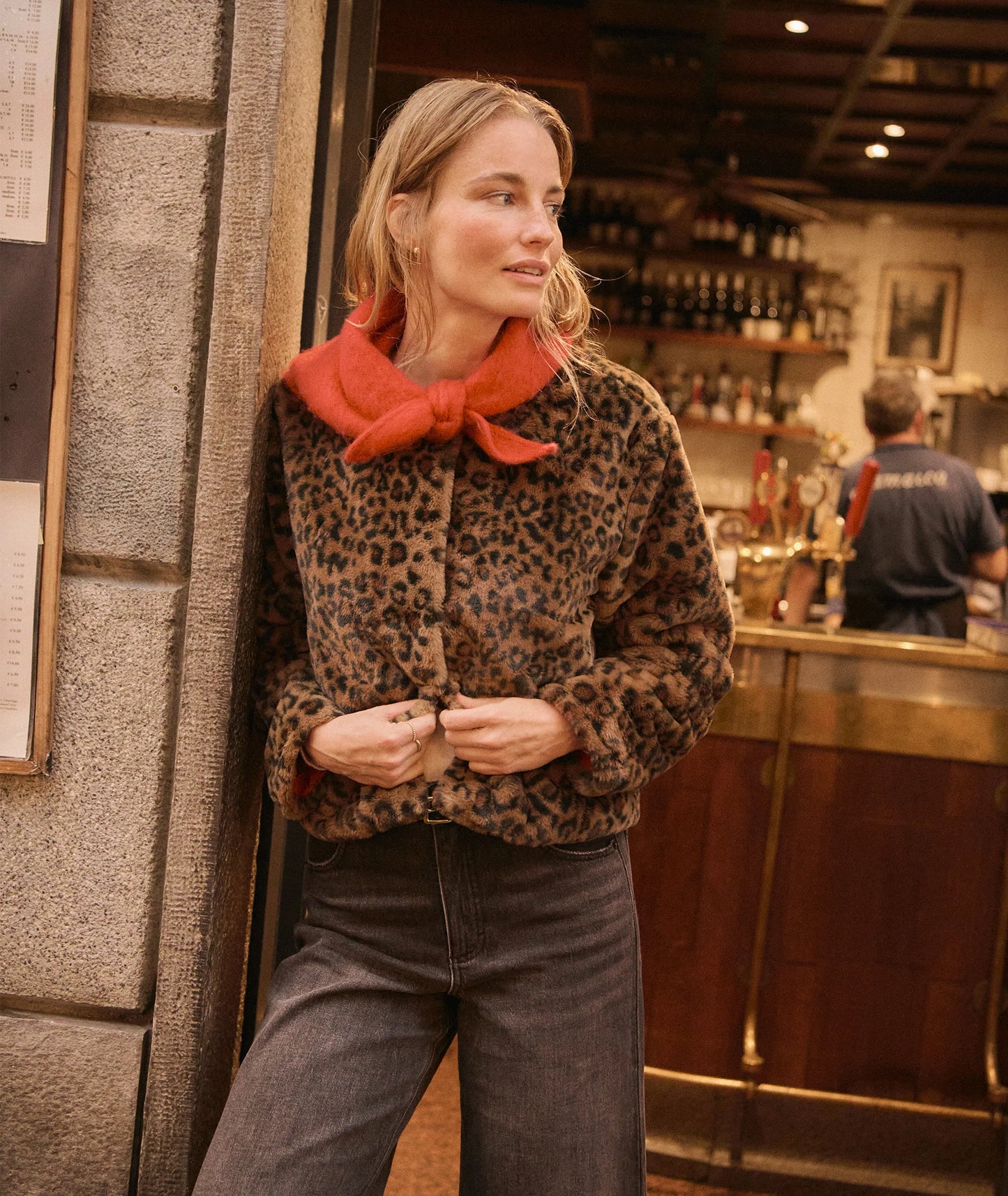 Tessa Leopard Jacket