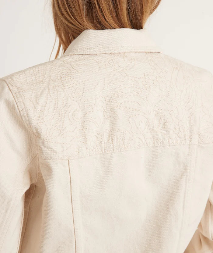 Embroidered Denim Jacket