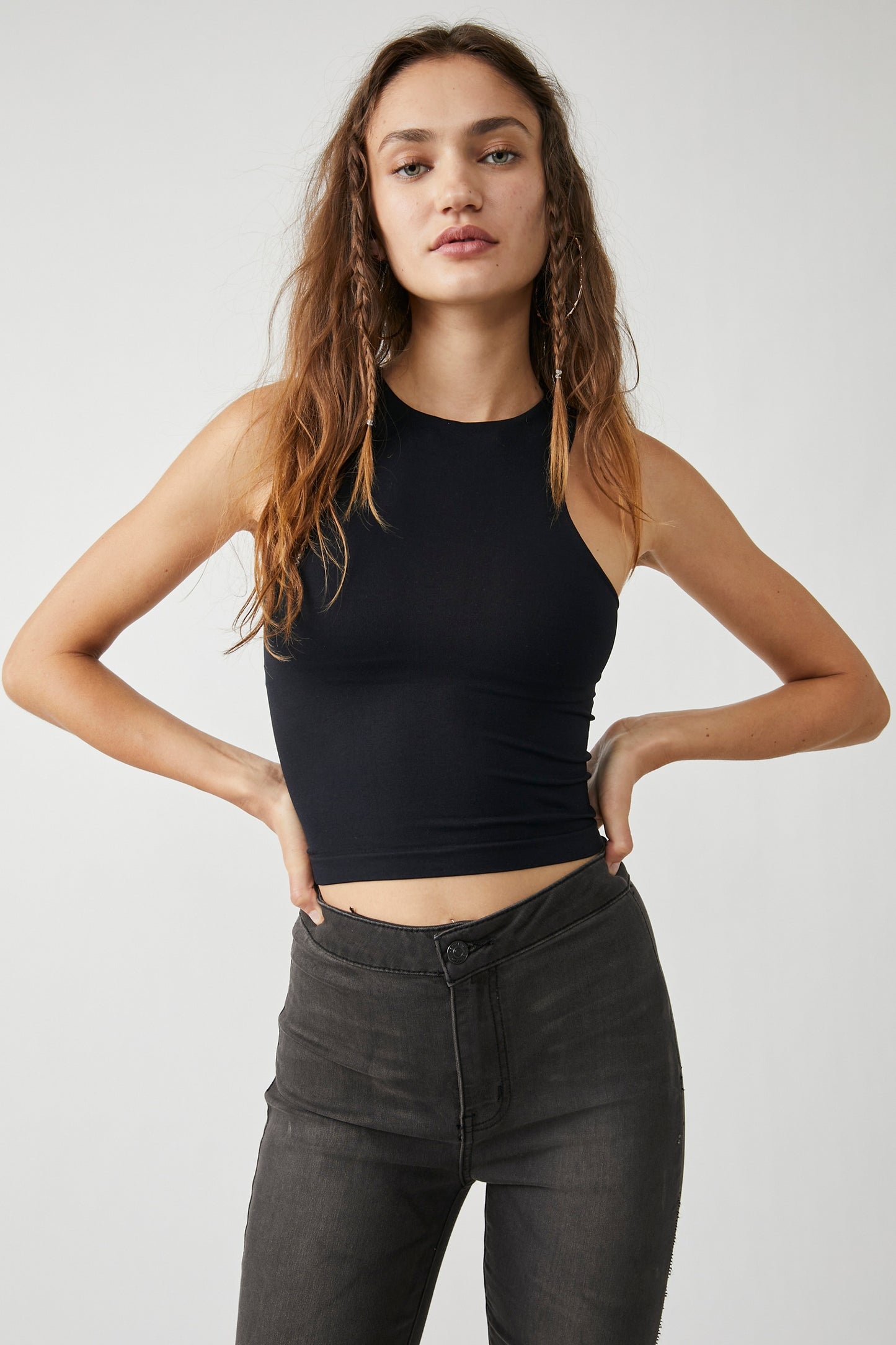 Clean Lines Cami - high neck