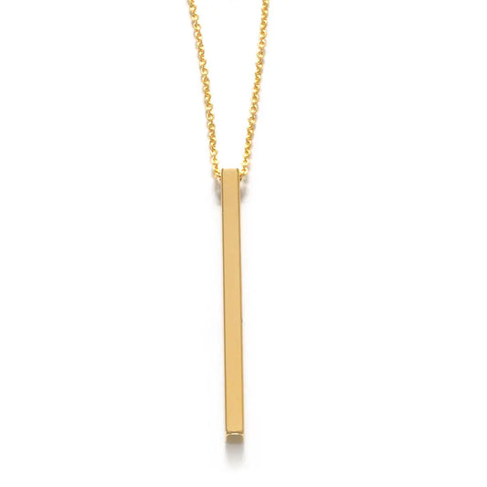 Gold Bar Necklace
