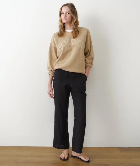 Linen Drawstring Pants