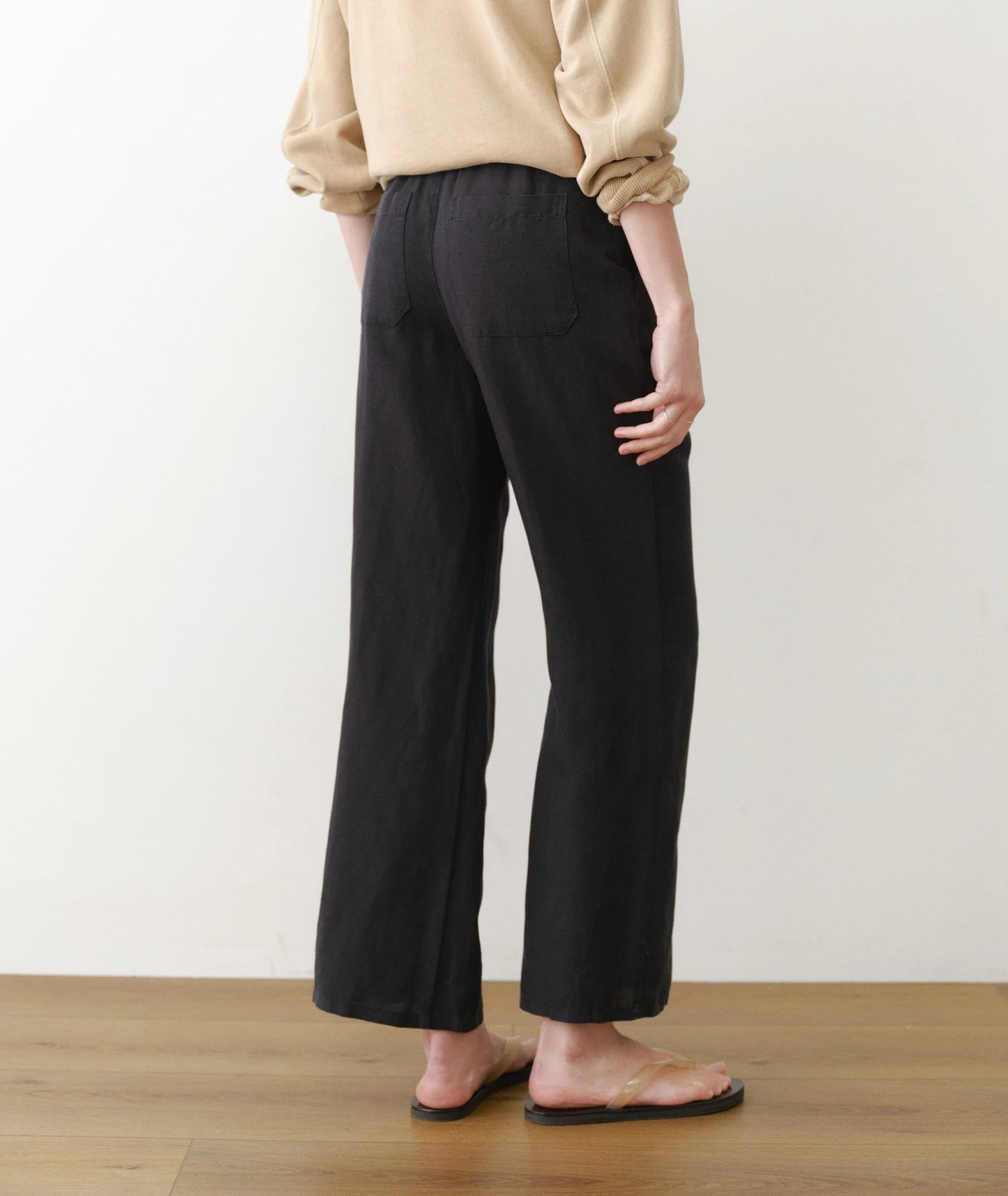 Linen Drawstring Pants