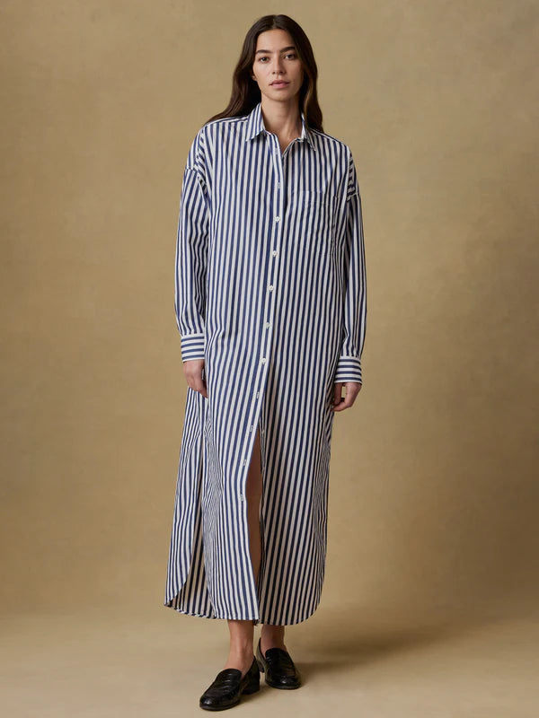 Coastal Poplin Rio Shirtdress