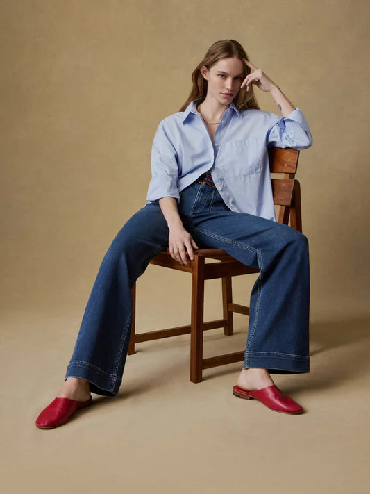 Coastal Poplin Relaxed Shirt