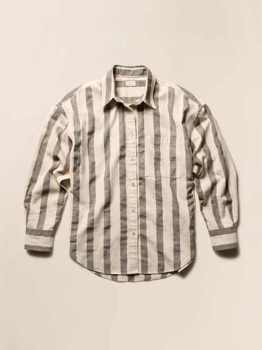 Cotton Linen Relaxed Shirt