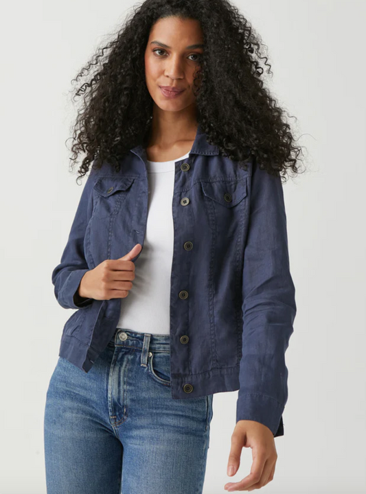 Jean Linen Jacket