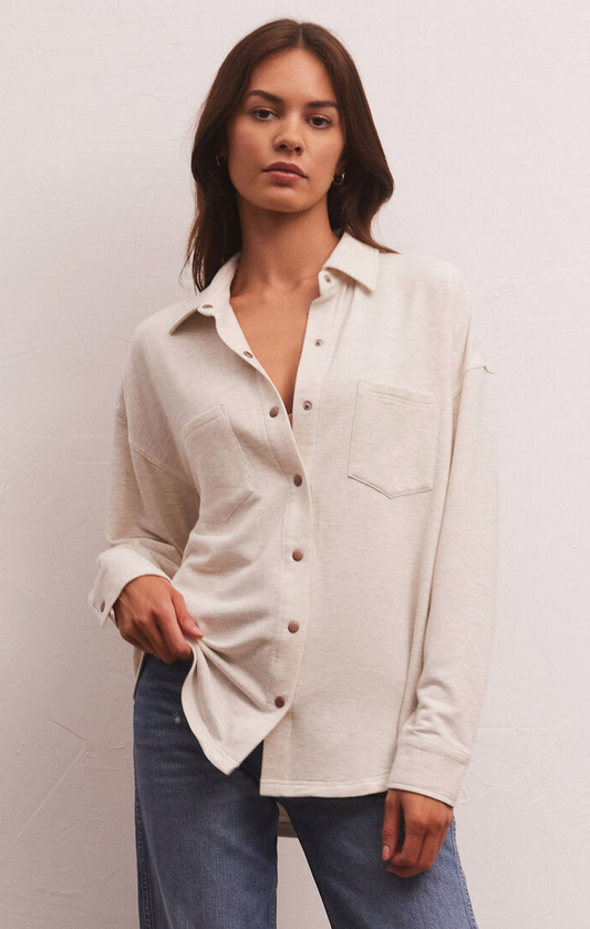 Modal Shirt Jacket
